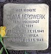Stolperstein Bleibtreustr 17 (Charl) Clara Bergwerk.jpg