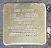 Stolperstein Eisenacher Str 69 (Schön) Hulda Simon.jpg