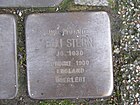 Stolperstein Elli Stern, 1, Marktstrasse 18, Mühlheim (Main), Offenbach district.jpg