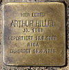 Stolperstein Hobrechtstr 57 (Neuk) Arthur Hillel.jpg