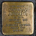 * Nomination Stumbling block dedicated to Zacharias Altschüler --F. Riedelio 09:27, 27 June 2023 (UTC) * Promotion  Support Good quality. --Poco a poco 20:20, 27 June 2023 (UTC)