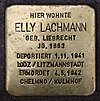 Stolperstein Mainzer Str 15 (Wilmd) Elly Lachmann.jpg