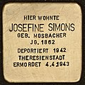 Stolperstein für Josefine Simons (Miltenberg).jpg
