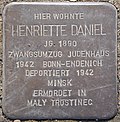 Stolperstein für Henriette Daniel (Kirchheimer Straße 2)