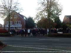 Stolpersteine Leer Bremer Straße 70 Erste Verlegung von Stolpersteinen in Leer.jpg