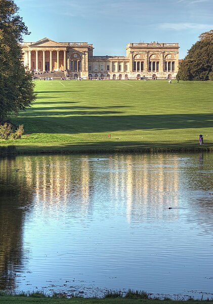 File:Stowe School from Octagon Lake.jpg