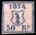 1874, group 3, 50c unused