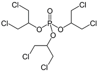 Structure of tris (1,3-dichloroisopropyl) phosphate