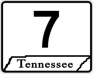 <span class="mw-page-title-main">Tennessee State Route 7</span> Highway in Tennessee