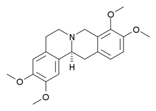 Tetrahydropalmatine chemical compound