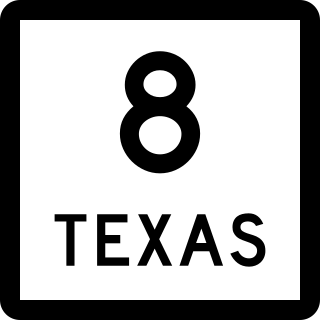 <span class="mw-page-title-main">Texas State Highway 8</span> Highway in Texas