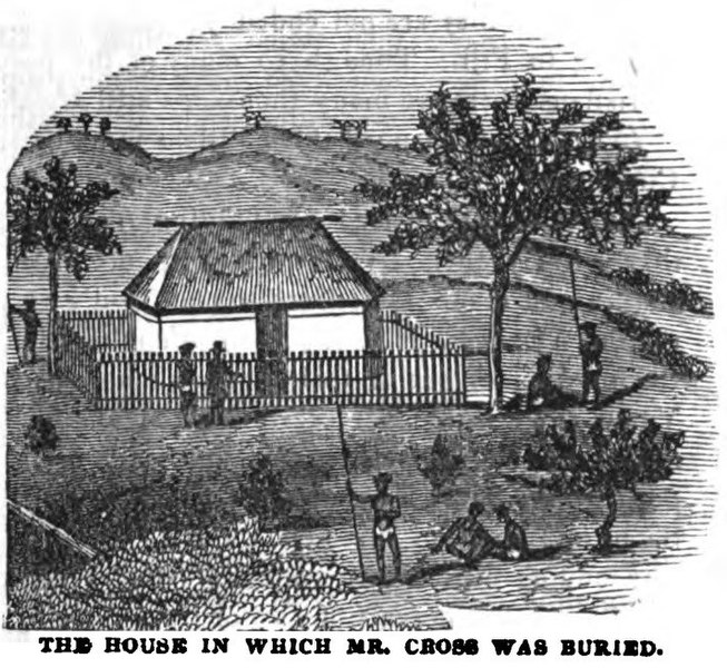 File:The House in Which Mr. Cross was Buried - Aunt Elizabeth's Missionary Voyage (p.17, February 1859, XVI) - Copy.jpg