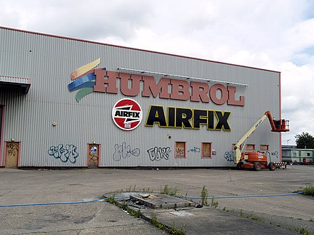 The former Humbrol factory