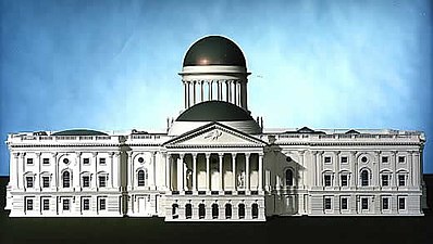 United States Capitol, Washington, D.C. (ursprünglicher Entwurf Thorntons)