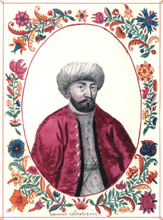 <span class="mw-page-title-main">Adil Giray</span> Khan of the Crimean Khanate
