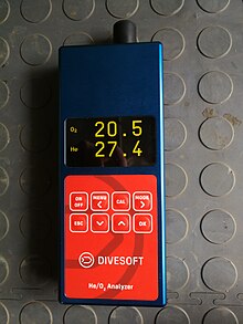 Trimix gas analyser showing oxygen and helium partial pressures Trimix gas analyser showing oxygen and helium partial pressures IMG 20210304 173353.jpg