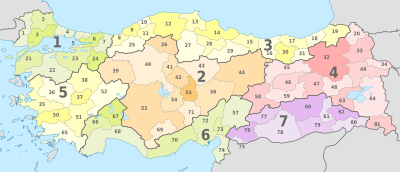 Турция сколько областей испания ориуэла