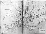 1928年時点の路線網