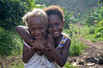 Girls from Vanuatu