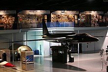 U-2 56-6682 on display at the Museum of Aviation at Robins Air Force Base, Georgia