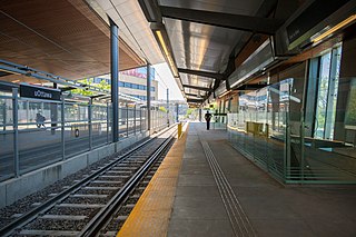 uOttawa station Transit station in Ottawa, Canada