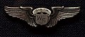 The aviation wings of a U.S Army Air Forces WASP Pilot, Class 43-W-5, 1943, wings gift of Jill S. McCormick