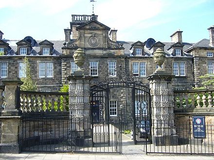 The building which houses the university's School of GeoSciences Institute of Geography at High School Yards, which was once part of the Edinburgh Royal Infirmary