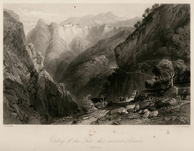 File:Valley of the Suli, the ancient Acheron - Walsh Robert & Allom Thomas - 1836.jpg
