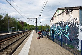 Fresque "Bienvenue à Vielsalm".