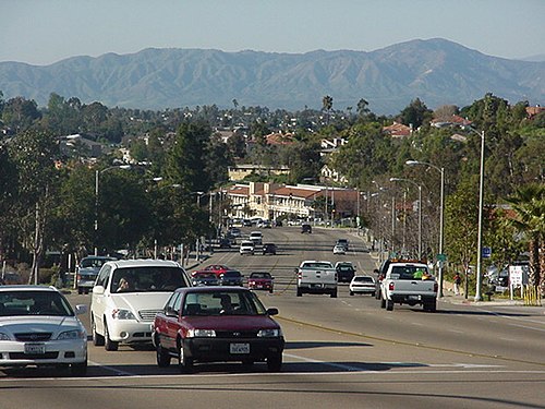 View of South Santa Fe Avenue