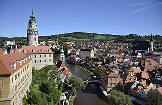 Český Krumlov Town in Czech Republic