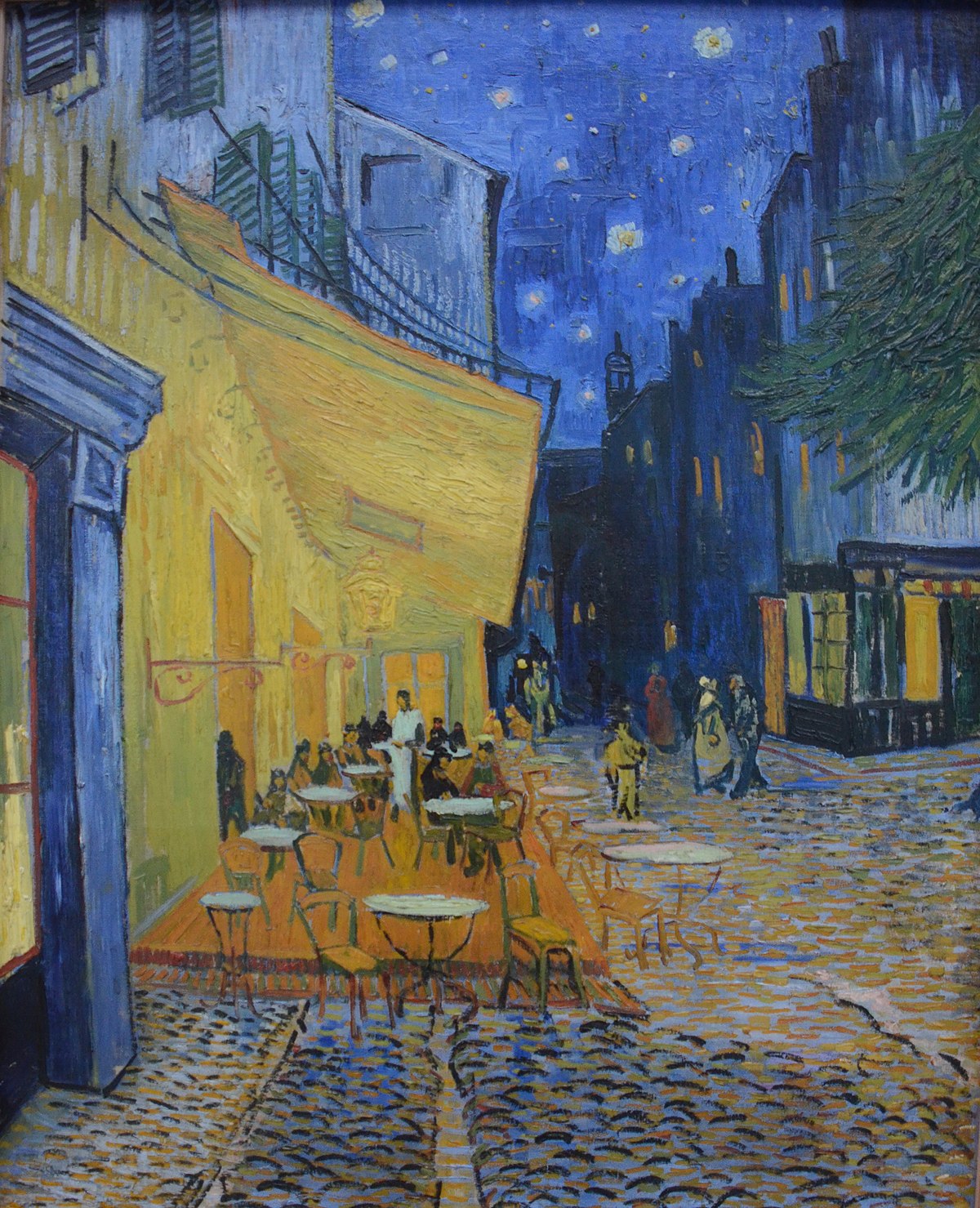 File:Vincent van Gogh, Café Terrace at Night, 1888. Painting