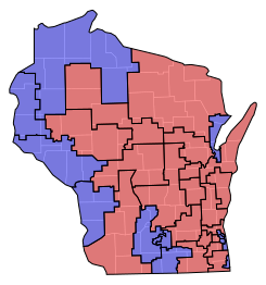 File:WI Senate Partisan Map 2019.svg