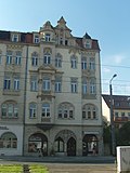 Two residential and commercial buildings in closed development