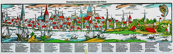 Rostock um 1560