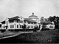 West Hall as it appeared shortly after construction in 1917.