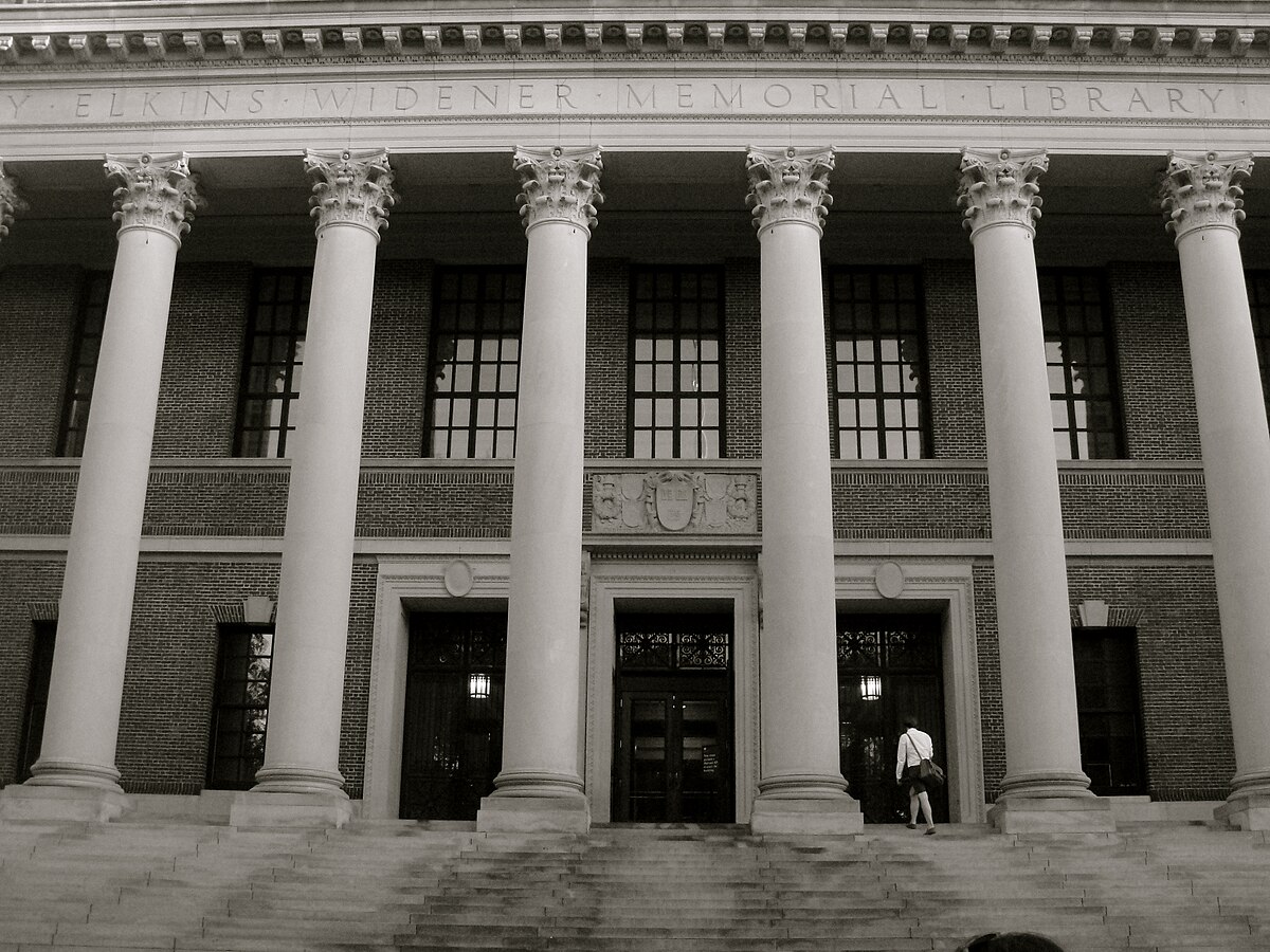 Front jpg. Widener Library.