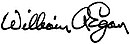 Handtekening van William Allen Egan
