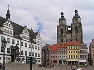 Wittenberg was the home of Martin Luther and is now a UNESCO world heritage