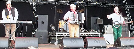 The Wurzels at Guilfest 2012 Wurzels.JPG