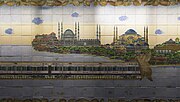 Decorazione della stazione Marmaray