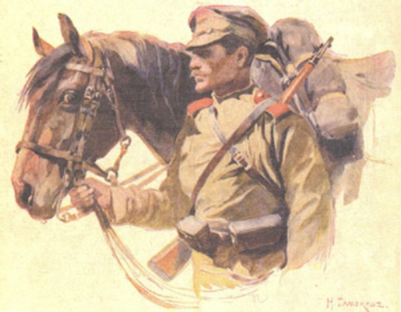 Николай Семенович Самокиш первая мировая война