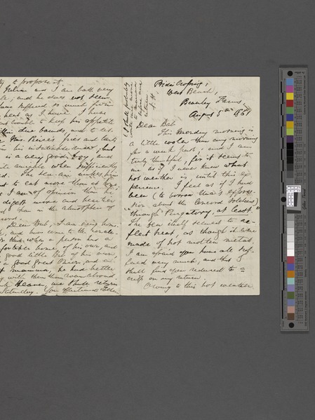 File:"Bab," (Rose Hawthorne, later Lathrop), ALS to. Aug. 5, 1861 (NYPL b15823745-5070715).tiff