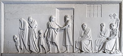 Socrates rejects the Family by Antonio Canova - Gallerie Accademia