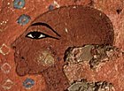 Fragment fresku z El-Amarna (ok. 1360 p.n.e.)