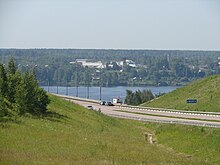 Въезд на Кинешемский мост, где наступает развязка фильма