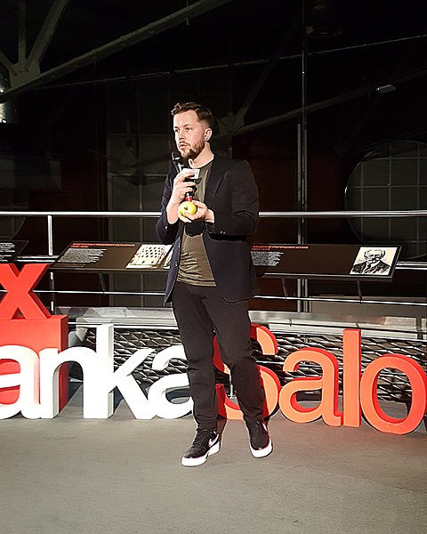 File:Художник Денис Семенов на TEDx Yakimanka Salon.jpg