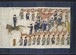 Horsemanship Competition for the Shunzhi Emperor