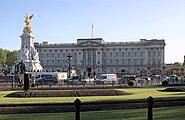 East Front of Buckingham Palace in June 2023