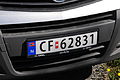 * Nomination License plate of Norway --Ralf Roletschek 19:10, 17 May 2015 (UTC) * Promotion Good quality. --MB-one 10:44, 22 May 2015 (UTC)